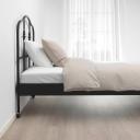 IKEA - SAGSTUA Bed Frame, black/Luröy Single
