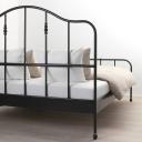 IKEA - SAGSTUA Bed Frame, Black Queen