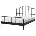IKEA - SAGSTUA Bed Frame, Black Queen