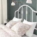 IKEA - SAGSTUA Bed Frame, White Double