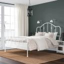 IKEA - SAGSTUA Bed Frame, White Queen