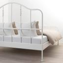 IKEA - SAGSTUA Bed Frame, White Queen