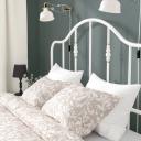 IKEA - SAGSTUA Bed Frame, White Queen