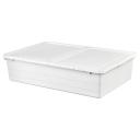 IKEA - Sockerbit Storage Box with Lid, White 50x77x19 cm