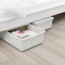 IKEA - Sockerbit Storage Box with Lid, White 50x77x19 cm