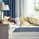IKEA - VESTMARKA Sprung Mattress, firm/light Blue Double