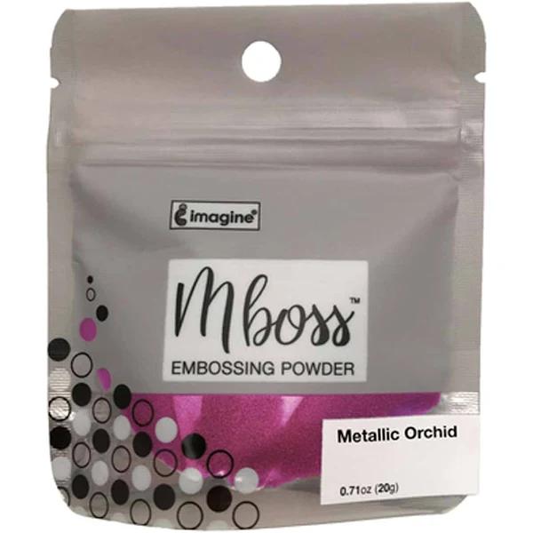 Imagine Mboss Embossing Powder Metallic Orchid