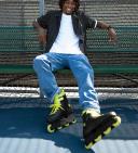 Impala Lightspeed Inline Skates - Black Fluoro - 7