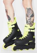 Impala Lightspeed Inline Skates - Black Fluoro - 8