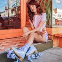 Impala Rollerskates - Lilac Glitter - 1