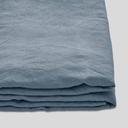 in Bed 100% Linen Duvet Cover in Lake, Super King