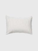 in Bed 100% Linen Duvet Set in Grey & White Stripe, Super King