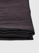 in Bed 100% Linen Fitted Sheet in Kohl Queen | RIISE
