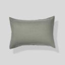 in Bed 100% Linen Pillowslip Set (OF Two) in Khaki, King
