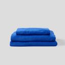 in Bed 100% Linen Sheet Set in Cobalt, Queen