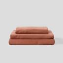 in Bed 100% Linen Sheet Set in Hazel, Single