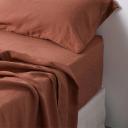 in Bed 100% Linen Sheet Set in Hazel, Single