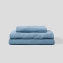 in Bed 100% Linen Sheet Set in Lake, Queen