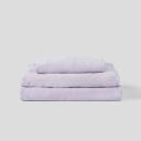 in Bed 100% Linen Sheet Set in Lilac, Queen