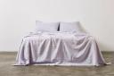 in Bed 100% Linen Sheet Set in Lilac, Queen