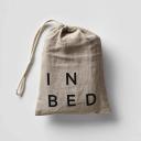 in Bed 100% Linen Sheet Set in Stone, Double