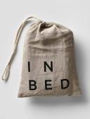 in Bed | Linen Duvet Cover - Grey & White Stripe | My Chameleon King