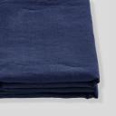 in Bed | Linen Duvet Cover | Queen | Midnight Blue - LC