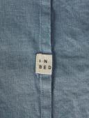 in Bed | Linen Flat Sheet - Lake Blue | My Chameleon King