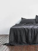 in Bed Linen Sheet Set in Kohl Double | RIISE