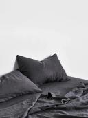 in Bed Linen Sheet Set in Kohl Double | RIISE