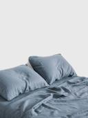 in Bed Linen Sheet Set in Lake Single | RIISE