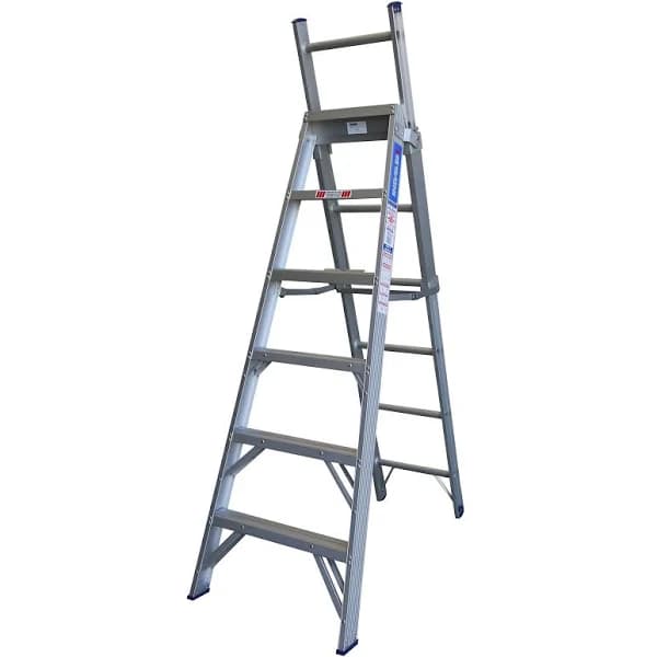 Indalex 1.8 - 3.2m 150kg Aluminium 5 Way Combination Ladder Multi Fold