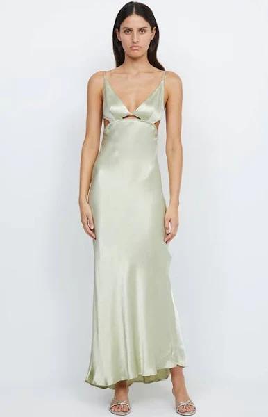 Indi Strappy Maxi Dress - Honeydew Size 8 | Bec + Bridge