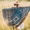 Indi Tribe Collective | Let It Be Woven Picnic Rug - Hendeer Regular 130 x 160cm