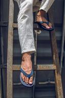 Indosole Men's Essential Flip Flops Blue 43-44