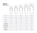 Indosole Men's Essential Flip Flops Blue 43-44