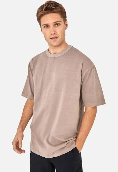 Industrie The Del Sur Tee in Brown XS