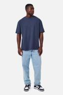 Industrie The Del Sur Tee in Navy Marle Navy XL