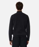 Industrie The Lakewood Zip Neck Knit in Black L