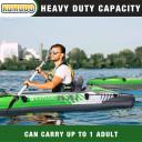 Inflatable Boat Kayak Fishing Canoe 1-person Raft Water Challenger