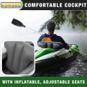 Inflatable Boat Kayak Fishing Canoe 1-person Raft Water Challenger