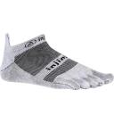 Injinji 2.0 Men's Run Lightweight No Show Toesocks, White, X-Large