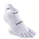 Injinji RUN Lightweight Mini-Crew Running Socks Grey / Large