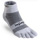 Injinji RUN Lightweight Mini-Crew Running Socks Grey / Large