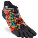 Injinji Spectrum Run Lightweight No Show Socks Unisex Skully / Medium
