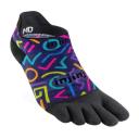 Injinji Spectrum Run Lightweight No Show Socks Unisex Skully / Medium