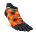 Injinji Spectrum Run Lightweight No Show Socks Unisex Skully / Medium