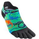 Injinji Spectrum Run Lightweight No Show Socks Unisex Skully / Medium