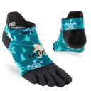 Injinji Spectrum Run Lightweight No Show Socks Unisex Skully / Medium