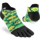 Injinji Spectrum Run Lightweight No-Show Unisex Running Socks - Deep Sea - Large
